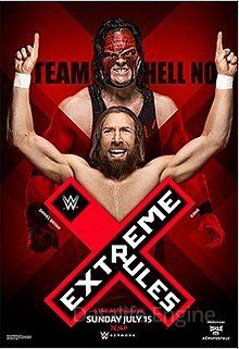 WWE Extreme Rules 2018 poster