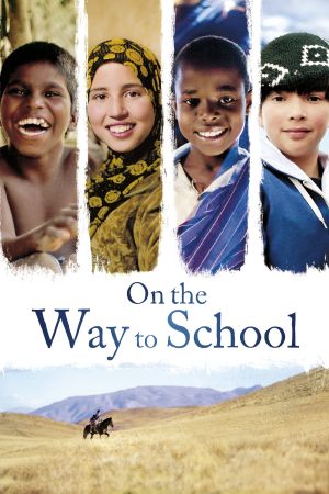 Auf dem Weg zur Schule poster