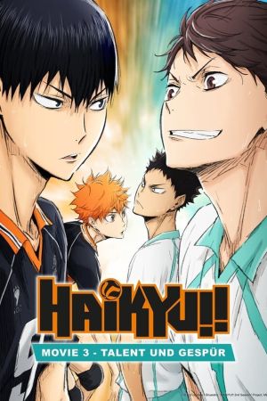 Haikyu!! Movie 3 - Talent Und Gespür poster