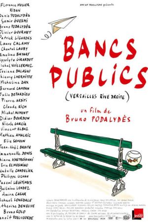 Auf der Parkbank poster