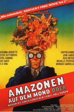Amazonen auf dem Mond poster