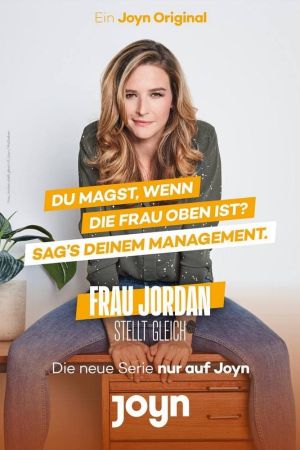 Frau Jordan stellt gleich poster