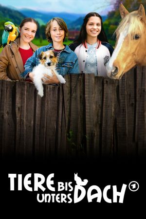 Tiere bis unters Dach poster
